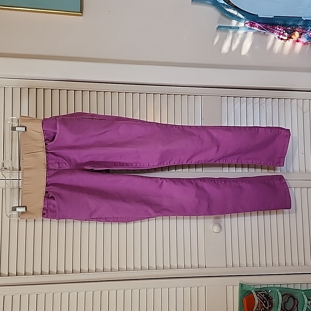 Gap 1969 Always Skinny Purple Maternity Jeans, Size 27/4r